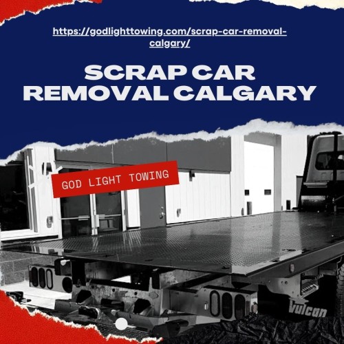 Is your old vehicle no longer in use? At God Light Towing, we can help with all your scrap car removal needs. We offer quick and reliable services in Calgary. Contact us now and book appointment or Get instant quote over phone.