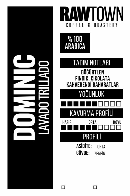 DOMINIC LAVADO TRILLADO Tadım Notları