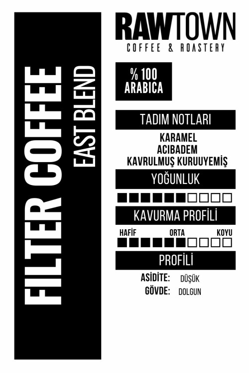 FILTER COFFEE EAST BLEND (2) Tadım Notları