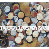 abstract-circles-Jesus-Loves-You