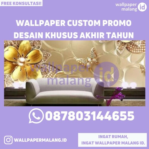 Wallpaper Custom Promo Desain Khusus Akhir Tahun