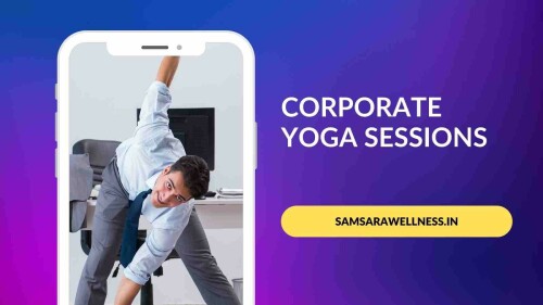Corporate yoga sessions-samsarawellness