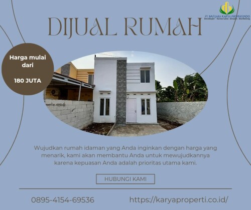 [06.43, 6/8/2024] +62 838-7549-1651: "Langsung ORDER KLIK WA http://wa.me/62895415469536

Rumah CLUSTER100 juta-an saja

Rumah murah Rp 155 Juta MENTAS GEMILANG RESIDENCEAkad : - Tanpa Bi check - Tanpa Batas Usia- Tanpa Bunga : Dicari yang serius!

Rumah type 30/60.1 kamar mandi, 2 kamar tidur, 1 dapur, -Air bersih - Dekat stasiun - Lokasi strategis - Jalan COR.

Booking hanya 2 juta!ðŸ¤©

Langsung saja wa sebelum kehabisan.....!

WA : 62895415469536

Atau Klik Linkhttps ://wa.me /62895415469536
[06.43, 6/8/2024] +62 838-7549-1651: #rumahsubsidi
#rumahsederhana
#rumahcantikidaman
#rumahnyaman
#rumahmurah