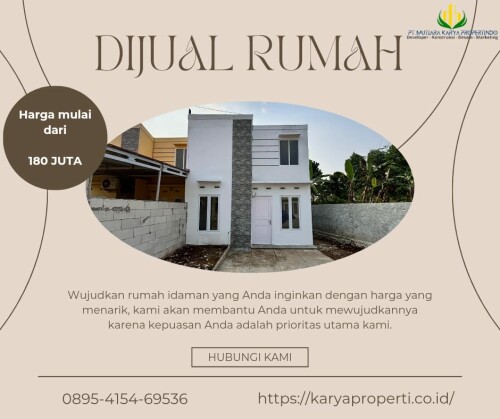 [06.43, 6/8/2024] +62 838-7549-1651: "Langsung ORDER KLIK WA http://wa.me/62895415469536

Rumah CLUSTER100 juta-an saja

Rumah murah Rp 155 Juta MENTAS GEMILANG RESIDENCEAkad : - Tanpa Bi check - Tanpa Batas Usia- Tanpa Bunga : Dicari yang serius!

Rumah type 30/60.1 kamar mandi, 2 kamar tidur, 1 dapur, -Air bersih - Dekat stasiun - Lokasi strategis - Jalan COR.

Booking hanya 2 juta!ðŸ¤©

Langsung saja wa sebelum kehabisan.....!

WA : 62895415469536

Atau Klik Linkhttps ://wa.me /62895415469536
[06.43, 6/8/2024] +62 838-7549-1651: #rumahsubsidi
#rumahsederhana
#rumahcantikidaman
#rumahnyaman
#rumahmurah