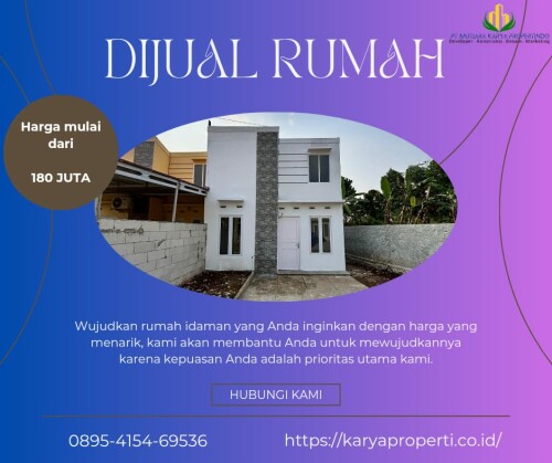 [06.43, 6/8/2024] +62 838-7549-1651: "Langsung ORDER KLIK WA http://wa.me/62895415469536

Rumah CLUSTER100 juta-an saja

Rumah murah Rp 155 Juta MENTAS GEMILANG RESIDENCEAkad : - Tanpa Bi check - Tanpa Batas Usia- Tanpa Bunga : Dicari yang serius!

Rumah type 30/60.1 kamar mandi, 2 kamar tidur, 1 dapur, -Air bersih - Dekat stasiun - Lokasi strategis - Jalan COR.

Booking hanya 2 juta!ðŸ¤©

Langsung saja wa sebelum kehabisan.....!

WA : 62895415469536

Atau Klik Linkhttps ://wa.me /62895415469536
[06.43, 6/8/2024] +62 838-7549-1651: #rumahsubsidi
#rumahsederhana
#rumahcantikidaman
#rumahnyaman
#rumahmurah