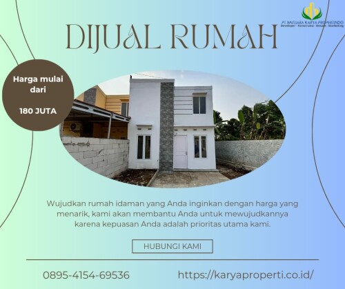 [06.43, 6/8/2024] +62 838-7549-1651: "Langsung ORDER KLIK WA http://wa.me/62895415469536

Rumah CLUSTER100 juta-an saja

Rumah murah Rp 155 Juta MENTAS GEMILANG RESIDENCEAkad : - Tanpa Bi check - Tanpa Batas Usia- Tanpa Bunga : Dicari yang serius!

Rumah type 30/60.1 kamar mandi, 2 kamar tidur, 1 dapur, -Air bersih - Dekat stasiun - Lokasi strategis - Jalan COR.

Booking hanya 2 juta!ðŸ¤©

Langsung saja wa sebelum kehabisan.....!

WA : 62895415469536

Atau Klik Linkhttps ://wa.me /62895415469536
[06.43, 6/8/2024] +62 838-7549-1651: #rumahsubsidi
#rumahsederhana
#rumahcantikidaman
#rumahnyaman
#rumahmurah