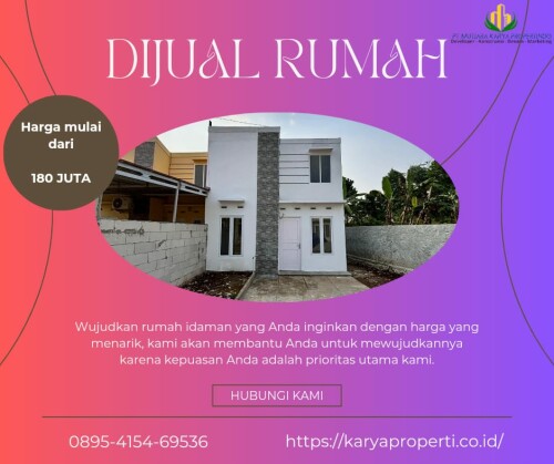 [06.43, 6/8/2024] +62 838-7549-1651: "Langsung ORDER KLIK WA http://wa.me/62895415469536

Rumah CLUSTER100 juta-an saja

Rumah murah Rp 155 Juta MENTAS GEMILANG RESIDENCEAkad : - Tanpa Bi check - Tanpa Batas Usia- Tanpa Bunga : Dicari yang serius!

Rumah type 30/60.1 kamar mandi, 2 kamar tidur, 1 dapur, -Air bersih - Dekat stasiun - Lokasi strategis - Jalan COR.

Booking hanya 2 juta!ðŸ¤©

Langsung saja wa sebelum kehabisan.....!

WA : 62895415469536

Atau Klik Linkhttps ://wa.me /62895415469536
[06.43, 6/8/2024] +62 838-7549-1651: #rumahsubsidi
#rumahsederhana
#rumahcantikidaman
#rumahnyaman
#rumahmurah