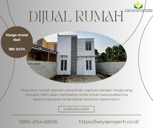 [06.43, 6/8/2024] +62 838-7549-1651: "Langsung ORDER KLIK WA http://wa.me/62895415469536

Rumah CLUSTER100 juta-an saja

Rumah murah Rp 155 Juta MENTAS GEMILANG RESIDENCEAkad : - Tanpa Bi check - Tanpa Batas Usia- Tanpa Bunga : Dicari yang serius!

Rumah type 30/60.1 kamar mandi, 2 kamar tidur, 1 dapur, -Air bersih - Dekat stasiun - Lokasi strategis - Jalan COR.

Booking hanya 2 juta!ðŸ¤©

Langsung saja wa sebelum kehabisan.....!

WA : 62895415469536

Atau Klik Linkhttps ://wa.me /62895415469536
[06.43, 6/8/2024] +62 838-7549-1651: #rumahsubsidi
#rumahsederhana
#rumahcantikidaman
#rumahnyaman
#rumahmurah