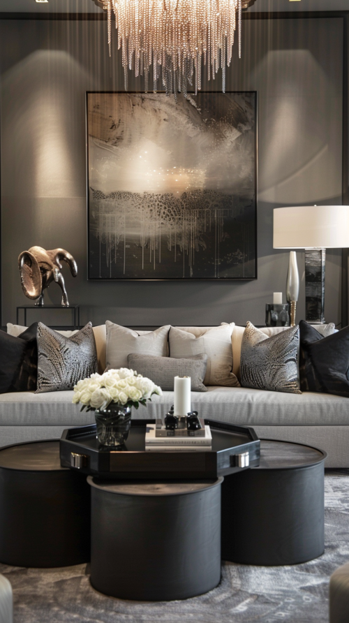 Contemporary Living Room 2024