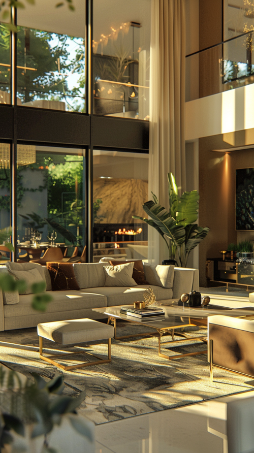 Contemporary Living Room 2045