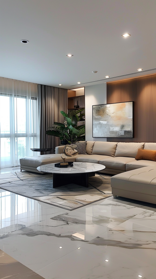 Contemporary Living Room 2051