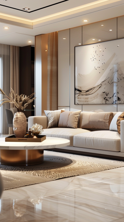 Contemporary Living Room 2055