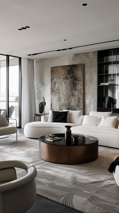 Contemporary Living Room 2058
