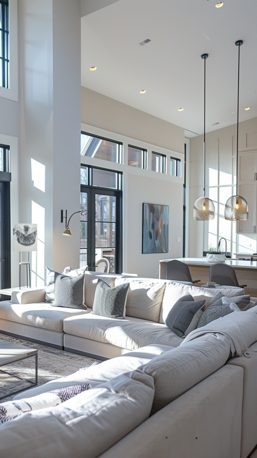 Contemporary Living Room 2070