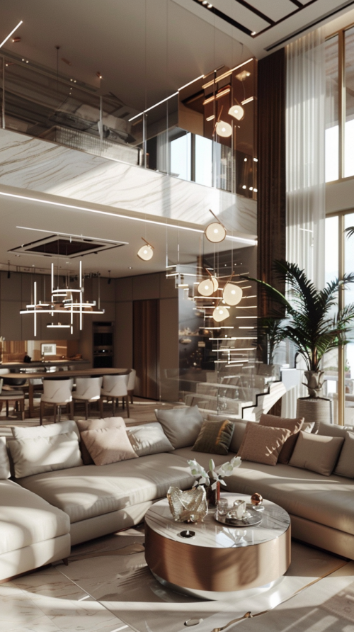 Contemporary Living Room 2079