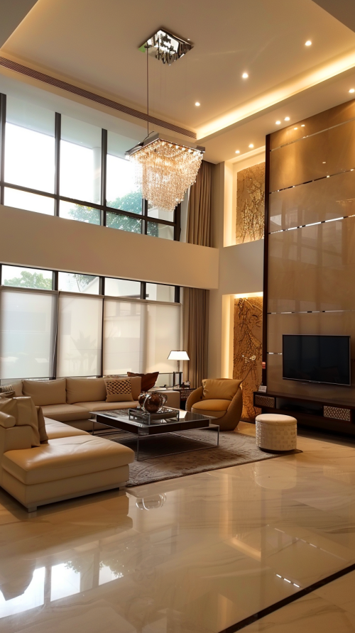 Contemporary Living Room 2390