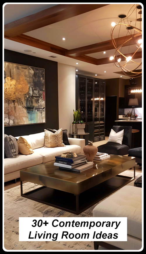 Contemporary Living Room 4551