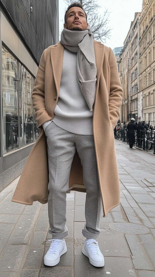 carlooo5441_A_man_wearing_a_light_grey_sweater_a_camel-colore_acafb5a0-6d6a-4960-8c0e-3d3576b431cb_1.png