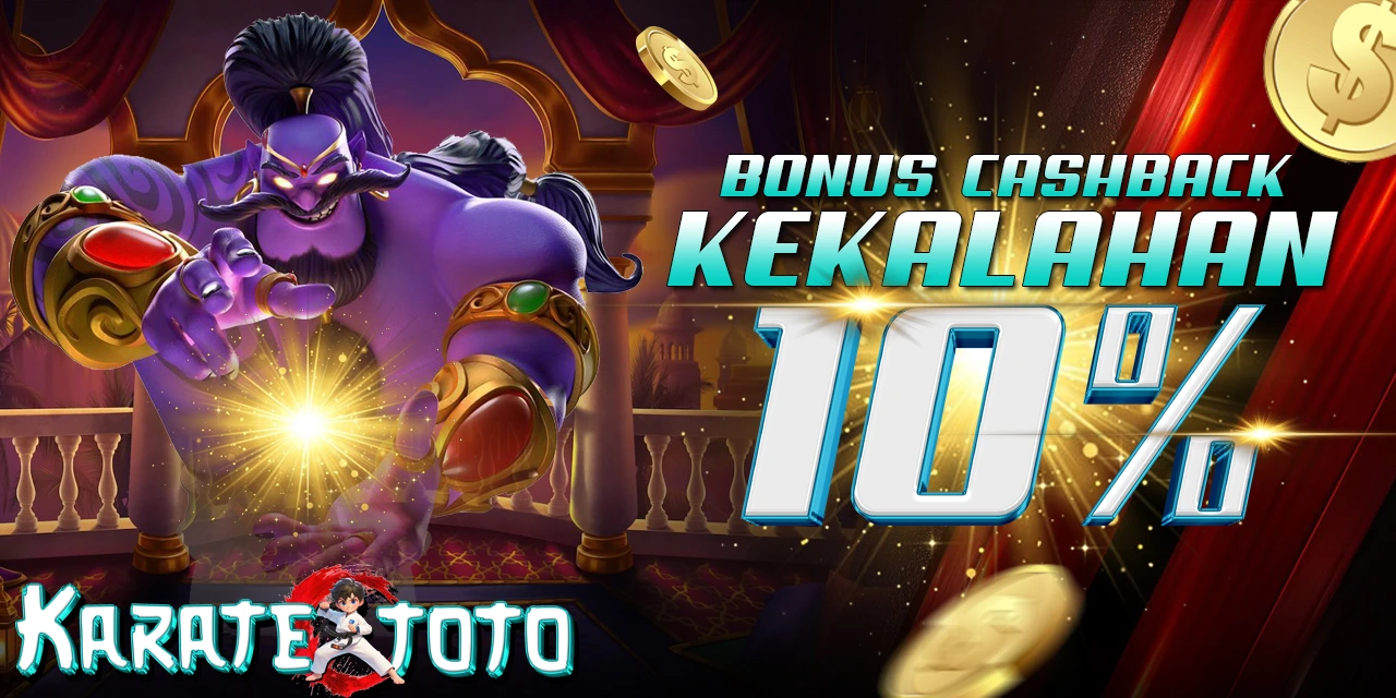 CASHBACK KEKALAHAN 10%