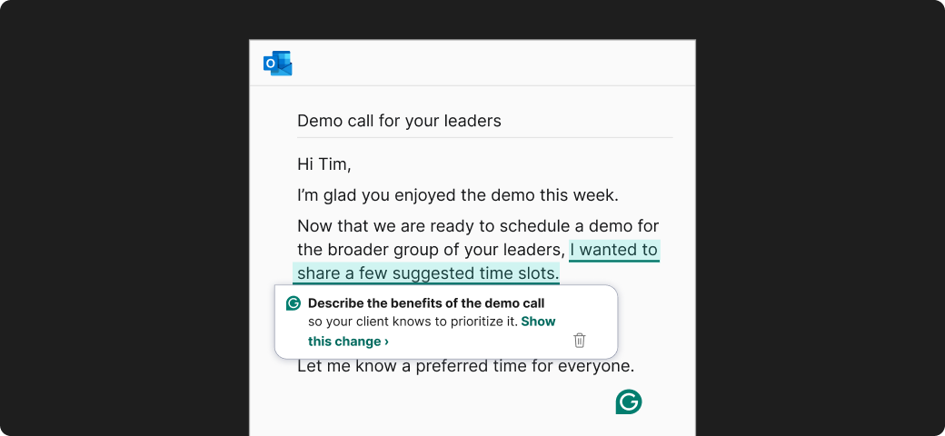 focus message